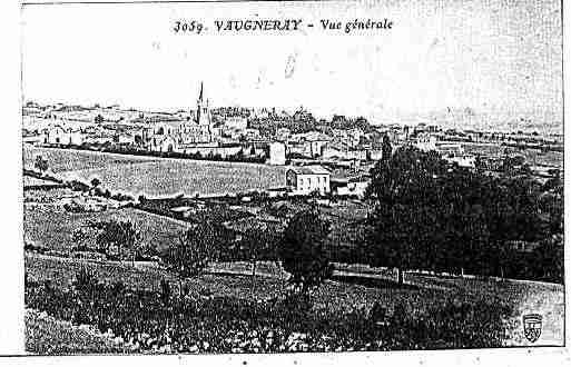 Ville de VAUGNERAY Carte postale ancienne