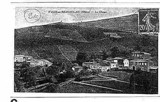 Ville de VAUXENBEAUJOLAIS Carte postale ancienne