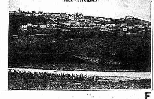 Ville de VAUXENBEAUJOLAIS Carte postale ancienne