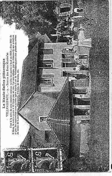 Ville de VELLEMINFROY Carte postale ancienne Ville de VELLEMINFROY Carte postale ancienne