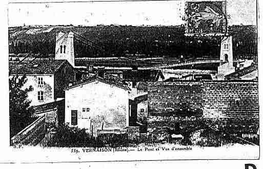 Ville de VERNAISON Carte postale ancienne