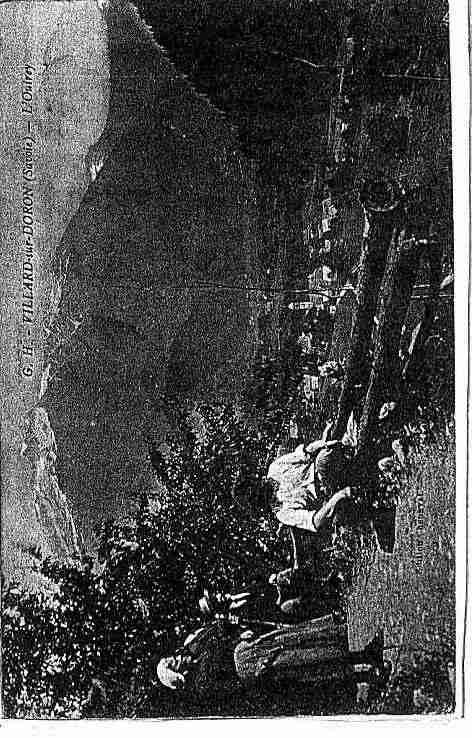 Ville de VILLARODINBOURGET Carte postale ancienne