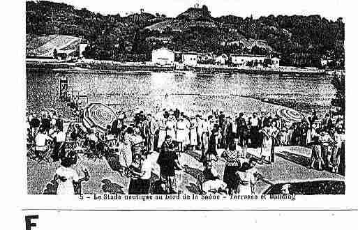 Ville de VILLEFRANCHESURSAONE Carte postale ancienne