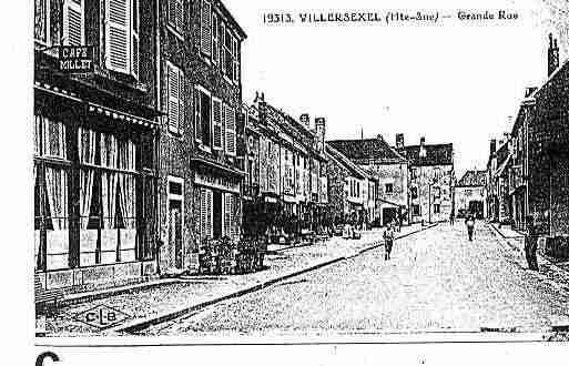 Ville de VILLERSEXEL Carte postale ancienne