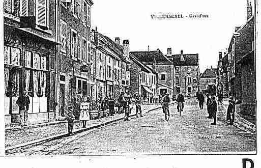 Ville de VILLERSEXEL Carte postale ancienne