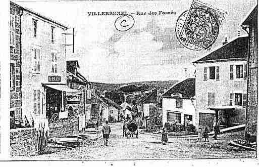 Ville de VILLERSEXEL Carte postale ancienne