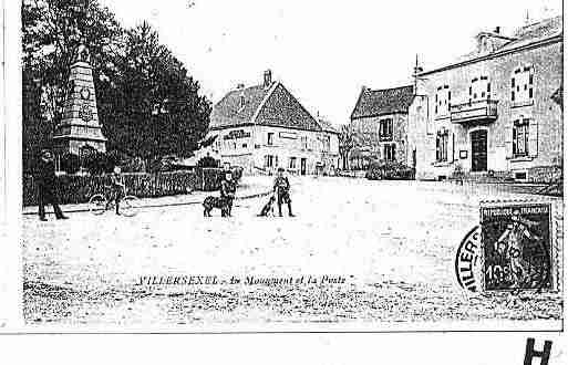 Ville de VILLERSEXEL Carte postale ancienne