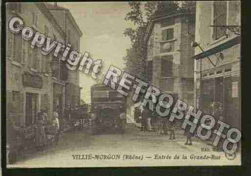 Ville de VILLIEMORGON Carte postale ancienne
