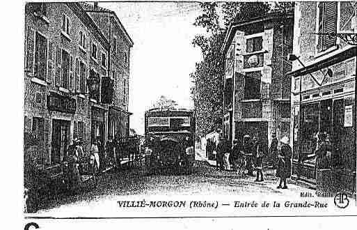 Ville de VILLIEMORGON Carte postale ancienne