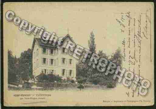 Ville de VILLIEMORGON Carte postale ancienne
