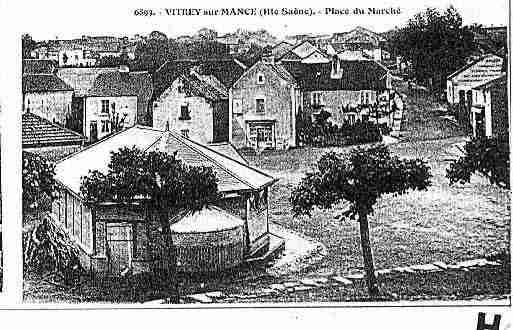 Ville de VITREYSURMANCE Carte postale ancienne