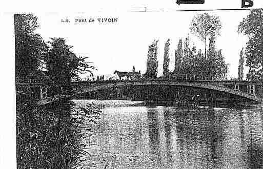 Ville de VIVOIN Carte postale ancienne