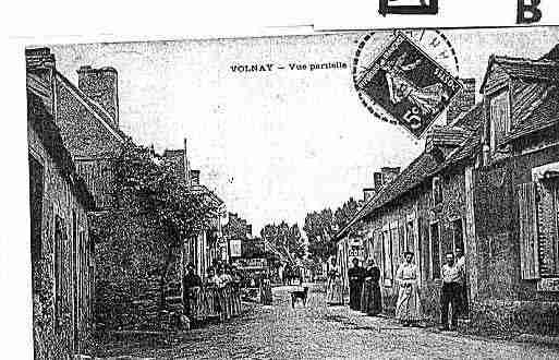 Ville de VOLNAY Carte postale ancienne