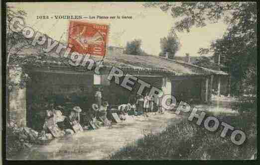 Ville de VOURLES Carte postale ancienne