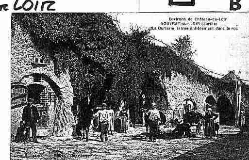 Ville de VOUVRAYSURLOIR Carte postale ancienne