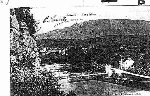 Ville de YENNE Carte postale ancienne