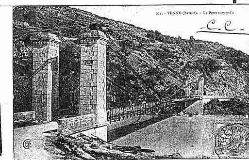 Ville de YENNE Carte postale ancienne