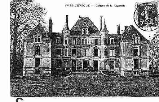 Ville de YVREL\'EVEQUE Carte postale ancienne