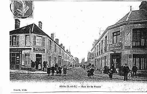 Ville de ABLIS Carte postale ancienne