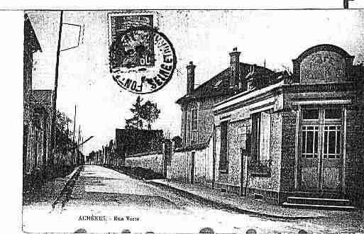 Ville de ACHERES Carte postale ancienne