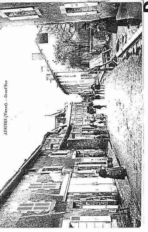 Ville de ADRIERS Carte postale ancienne