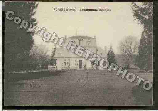 Ville de ADRIERS Carte postale ancienne