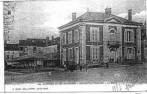 Ville de AILLANTSURTHOLON Carte postale ancienne