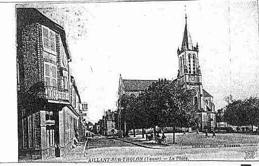 Ville de AILLANTSURTHOLON Carte postale ancienne