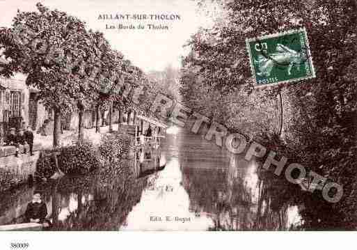 Ville de AILLANTSURTHOLON Carte postale ancienne