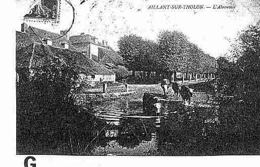 Ville de AILLANTSURTHOLON Carte postale ancienne