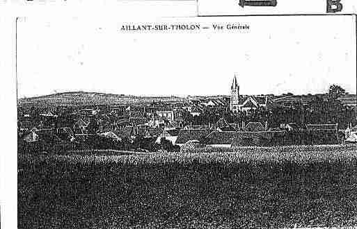 Ville de AILLANTSURTHOLON Carte postale ancienne