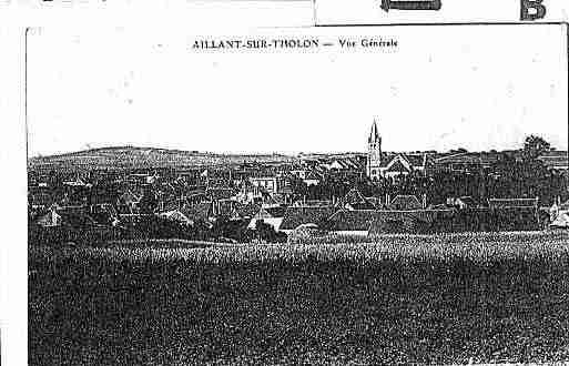 Ville de AILLANTSURTHOLON Carte postale ancienne