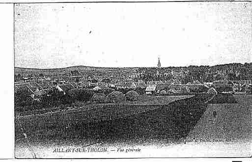 Ville de AILLANTSURTHOLON Carte postale ancienne