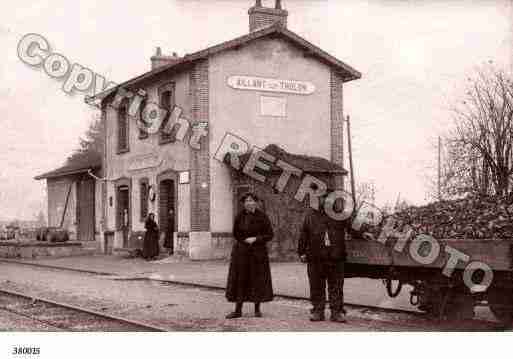 Ville de AILLANTSURTHOLON Carte postale ancienne