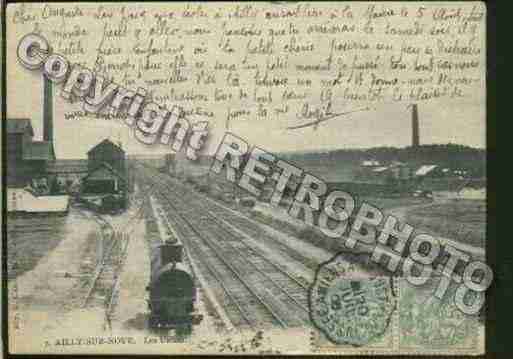 Ville de AILLYSURNOYE Carte postale ancienne Ville de AILLYSURNOYE Carte postale ancienne