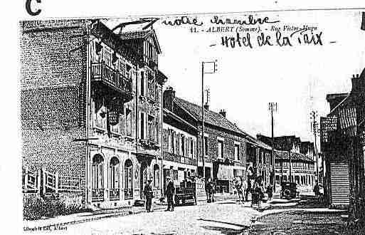 Ville de ALBERT Carte postale ancienne