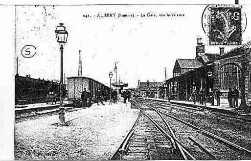 Ville de ALBERT Carte postale ancienne