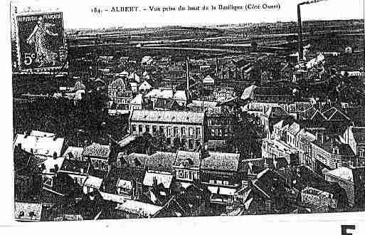 Ville de ALBERT Carte postale ancienne