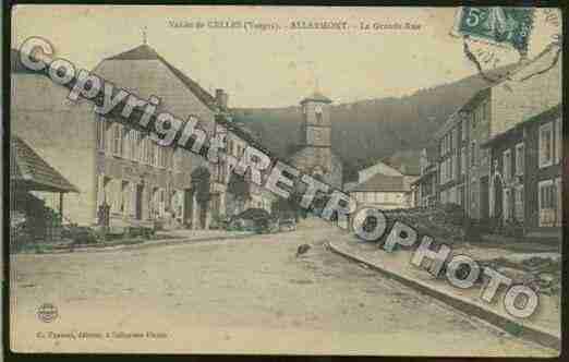 Ville de ALLARMONT Carte postale ancienne