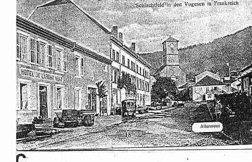 Ville de ALLARMONT Carte postale ancienne