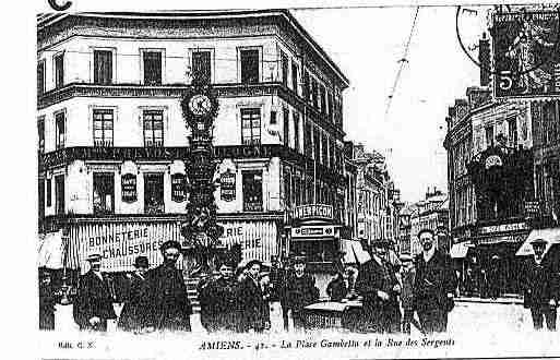 Ville de AMIENS Carte postale ancienne