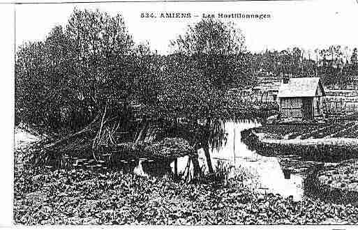 Ville de AMIENS Carte postale ancienne