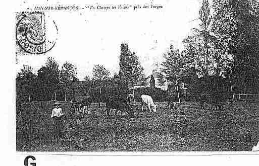 Ville de ANCYLELIBRE Carte postale ancienne