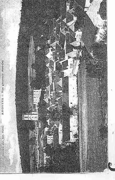 Ville de ANDRYES Carte postale ancienne