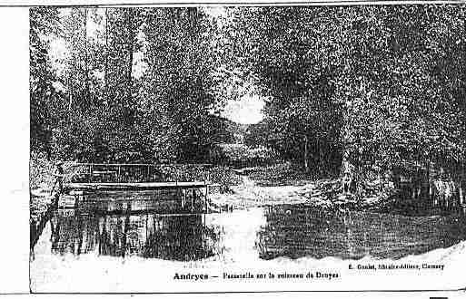 Ville de ANDRYES Carte postale ancienne