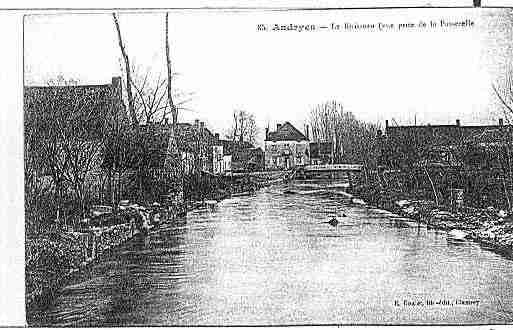 Ville de ANDRYES Carte postale ancienne