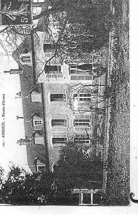 Ville de ANNOUX Carte postale ancienne Ville de ANNOUX Carte postale ancienne