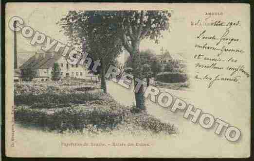 Ville de ANOULD Carte postale ancienne