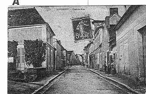 Ville de APPOIGNY Carte postale ancienne