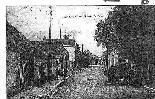 Ville de APPOIGNY Carte postale ancienne